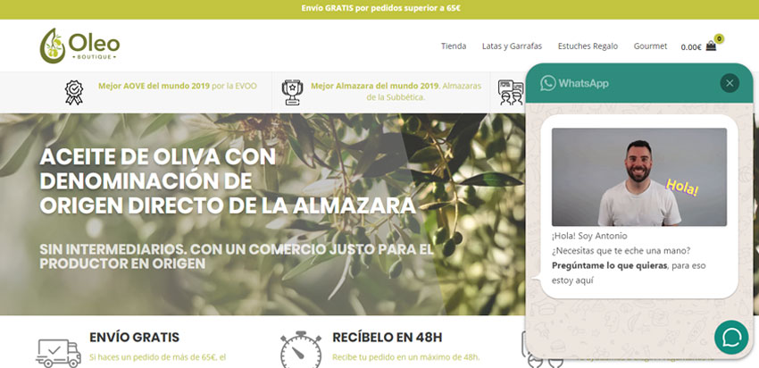 Tienda Online WhatsApp